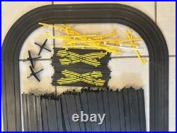 Tyco Slot Car Track From The 90's Lot, 3 Controllers, 1 Power Pack 42 Tracks