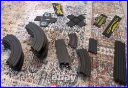 Tyco Slot Car Track Lot 65 Piece No Broken Tabs, 37 Curved, 7 Straight, 7 Circle