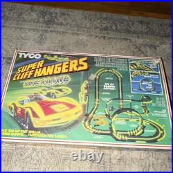 Tyco Super Cliff Hangers with White Glow Vintage Slot Car Track Accessories