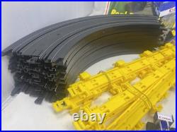 Tyco Super Sound Electric Racing Slot Car Set Formula One Complete Working 1992