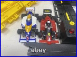 Tyco Super Sound Electric Racing Slot Car Set Formula One Complete Working 1992