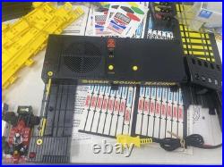 Tyco Super Sound Electric Racing Slot Car Set Formula One Complete Working 1992