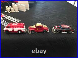 Tyco TCR Command Control 3-Car RACE TRACK SET With 3 Original Running Cars