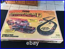 Tyco TCR Command Control 3-Car RACE TRACK SET With 3 Original Running Cars
