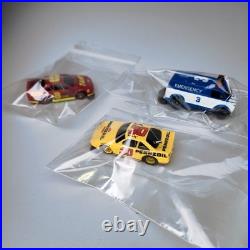 Tyco TCR High Banked Speedway Track+Cars#30 Pennzoil+#8+#3 Police Van