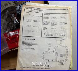 Tyco U. S. 1 Electric Trucking Fire Alert 3214 Slot Track Near Complete LOCAL