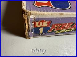 Tyco U. S. 1 Electric Trucking Fire Alert 3214 Slot Track Near Complete LOCAL