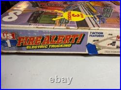 Tyco U. S. 1 Electric Trucking Fire Alert 3214 Slot Track Near Complete LOCAL