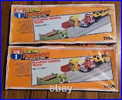 Tyco US 1 Electric Trucking 3467 Flashing Danger Track Lot Of 2 Brand New Sealed