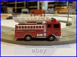 Tyco US 1 Fire Alert Electric Trucking HO Slot Car Track