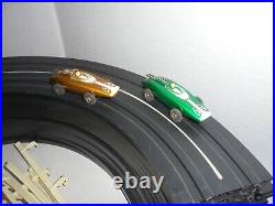 Tyco Vintage Ho Slot Car Racers Set Complete With Track And Transformer