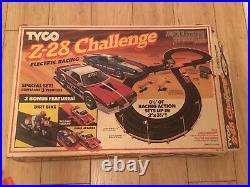 Tyco Z-28 Challenge Electric Racing Tracks 1980 With Instructions Vintage