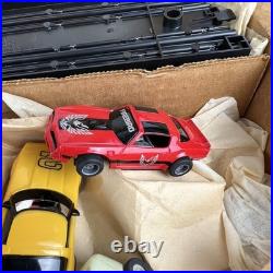 Tyco Zero Gravity CORVETTES Cliff Hangers 6234 Nite Glow Set Incomplete with 6 Car