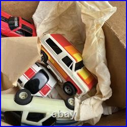 Tyco Zero Gravity CORVETTES Cliff Hangers 6234 Nite Glow Set Incomplete with 6 Car