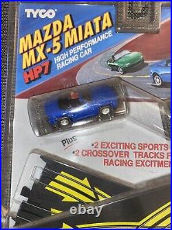 Tyco mazda mx-5 hp7 slot car electric track 1991 Race New High Performance Vtg