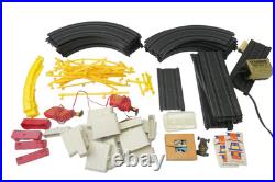 TycoPro Competition Lighted Racing System Electric Slot Car Race Track Untested