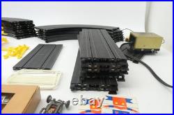 TycoPro Competition Lighted Racing System Electric Slot Car Race Track Untested