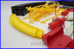 TycoPro Competition Lighted Racing System Electric Slot Car Race Track Untested