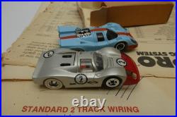 TycoPro Competition Lighted Racing System Electric Slot Car Race Track Untested TycoPro Competition Lighted Racing System Electric Slot Car Race Track Untested