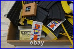 TycoPro Competition Lighted Racing System Electric Slot Car Race Track Untested
