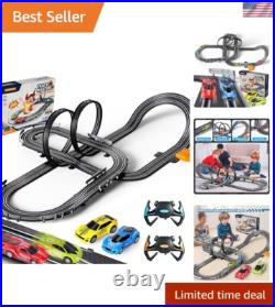 Ultimate 28 ft Slot Car Race Track for Kids Battery & Electric Options