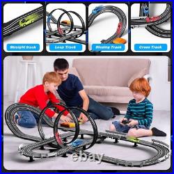 Ultimate 28 ft Slot Car Race Track for Kids Battery & Electric Options