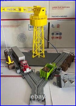 Us1 trucking working crane 2 motors switch track on off switch