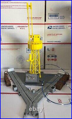Us1 trucking working crane 2 motors switch track on off switch