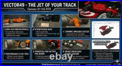 VECTOR49 PRO 132 Carrera Digi Slot Car Weapon + FULL CRASH & REBUILD SPARE KIT