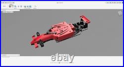 VECTOR49 PRO 132 Carrera Digi Slot Car Weapon + FULL CRASH & REBUILD SPARE KIT