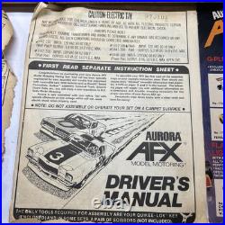 VINTAGE 1979 AURORA AFX Saddlebrook 500 TRACK No. 2340 Has Flex Track Read