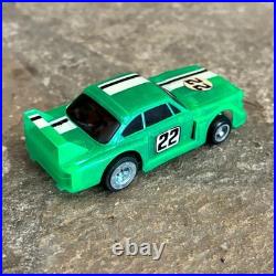 VINTAGE 1979 IDEAL TCR SLOTLESS TRACK LIGHTED BLAZERSRACE SET With 5 SLOT CARS