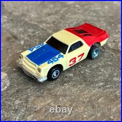 VINTAGE 1979 IDEAL TCR SLOTLESS TRACK LIGHTED BLAZERSRACE SET With 5 SLOT CARS