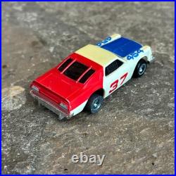 VINTAGE 1979 IDEAL TCR SLOTLESS TRACK LIGHTED BLAZERSRACE SET With 5 SLOT CARS