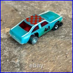 VINTAGE 1979 IDEAL TCR SLOTLESS TRACK LIGHTED BLAZERSRACE SET With 5 SLOT CARS