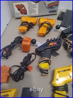 VINTAGE Aurora AFX Slot Car Speed Shifter, CONTROLLERS, TRACK TERMINAL Lot of 23
