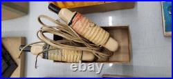 VINTAGE Aurora Model Motoring T-Jet HO Slot Car Track Lot Boxed Accessories