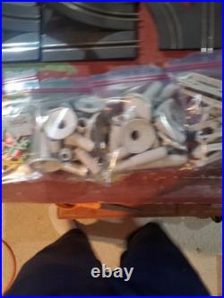 VINTAGE GRAND PRIX Toy Race Car Track, Tested, And Works, Read Description