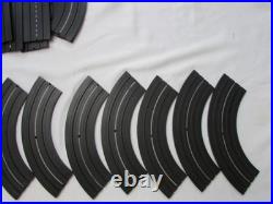 VINTAGE THUNDER JET 500 SLOT CAR & TRACK w 6 CARS MODEL TRAIN SET AS IS