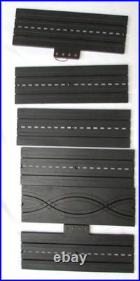 VINTAGE THUNDER JET 500 SLOT CAR & TRACK w 6 CARS MODEL TRAIN SET AS IS