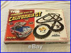VINTAGE TYCO Magnum 440-X2 California GT #6236 TESTED, TRACK COMPLETE with BOX