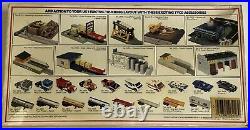 VINTAGE TYCO US1 FIRE STATION With SWITCH TRACK NEW IN SEALED BOX. HO SCALE