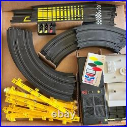 VINTAGE Tyco Super Sound Racing Slot Car set 1992 Formula 1 Track withbox COMPLETE