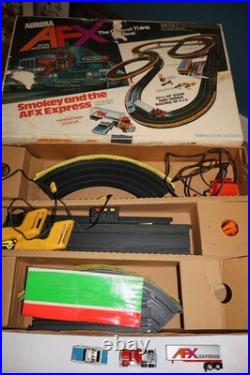 VTG 1979 Smokey and the AFX Express Slot Car Set 99% complete w box WORKS READ VTG 1979 Smokey and the AFX Express Slot Car Set 99% complete w box WORKS READ
