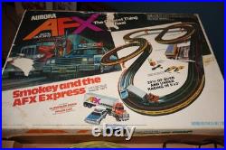 VTG 1979 Smokey and the AFX Express Slot Car Set 99% complete w box WORKS READ