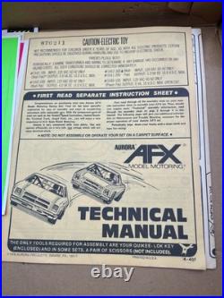 VTG Aurora AFX Championship Raceway Set Richard Petty Tracks Only Incomplete