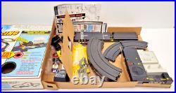 VTG TYCO Super Sound Racing Slot Car Race Track Set 1992 Comp w\ Cars See Video