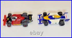 VTG TYCO Super Sound Racing Slot Car Race Track Set 1992 Comp w\ Cars See Video