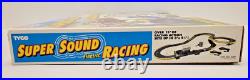 VTG TYCO Super Sound Racing Slot Car Race Track Set 1992 Comp w\ Cars See Video