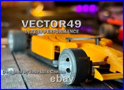 Vector49 Pro Series 1/32 Slot Car Analog Evolution Hand-Made Track Race Build